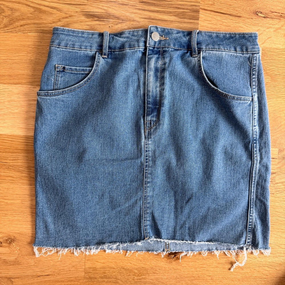 Denim Blue Skirt